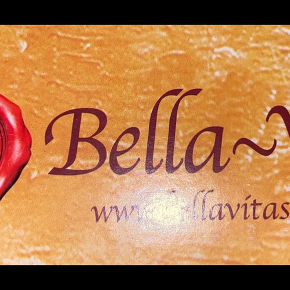 Bella ~ Vita Cork Look Wedge- White Leather Sandal. Made in Italy Size 8W - Picture 3 of 5